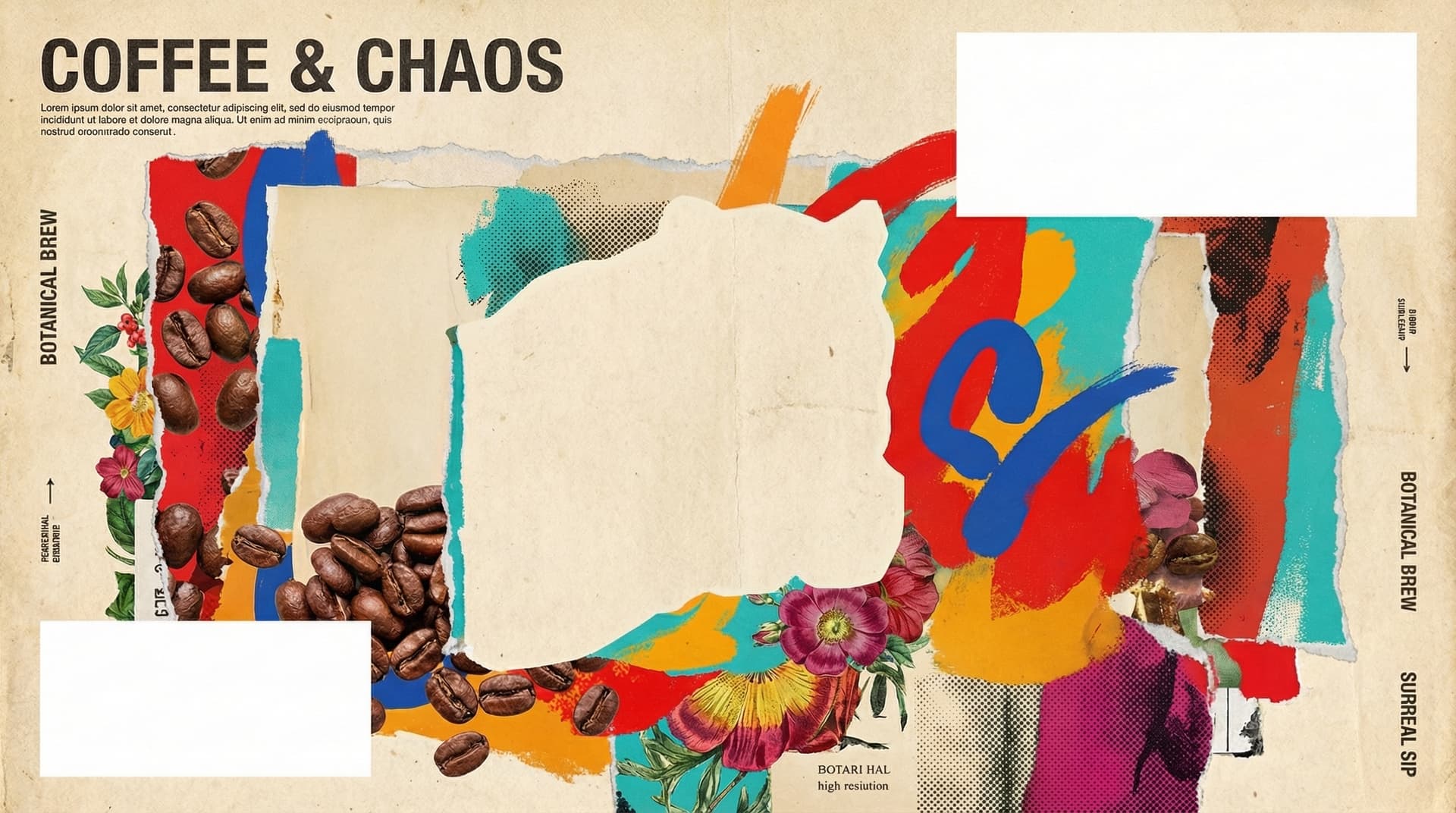 Coffee roasting background